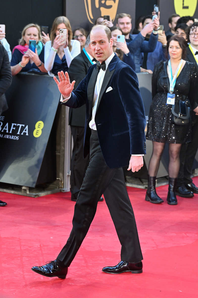 El Príncipe Guillermo en los BAFTA 2024