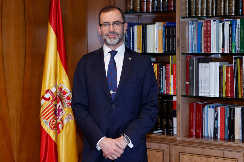 Camilo Villarino, jefe de la Casa de S.M. el Rey