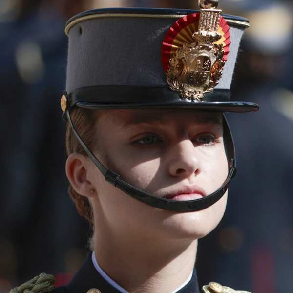 La Princesa Leonor reaparece para celebrar el 142 aniversario de la Academia Militar de Zaragoza