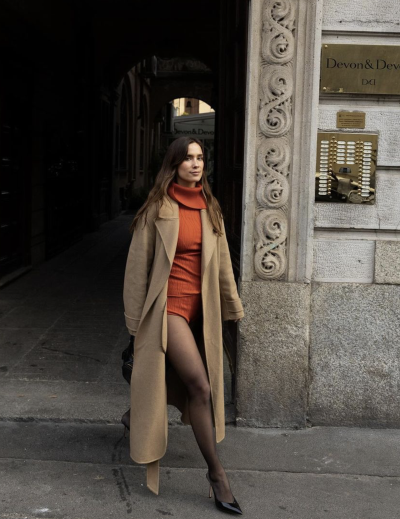 María Pombo se suma a la tendencia 'no pants'