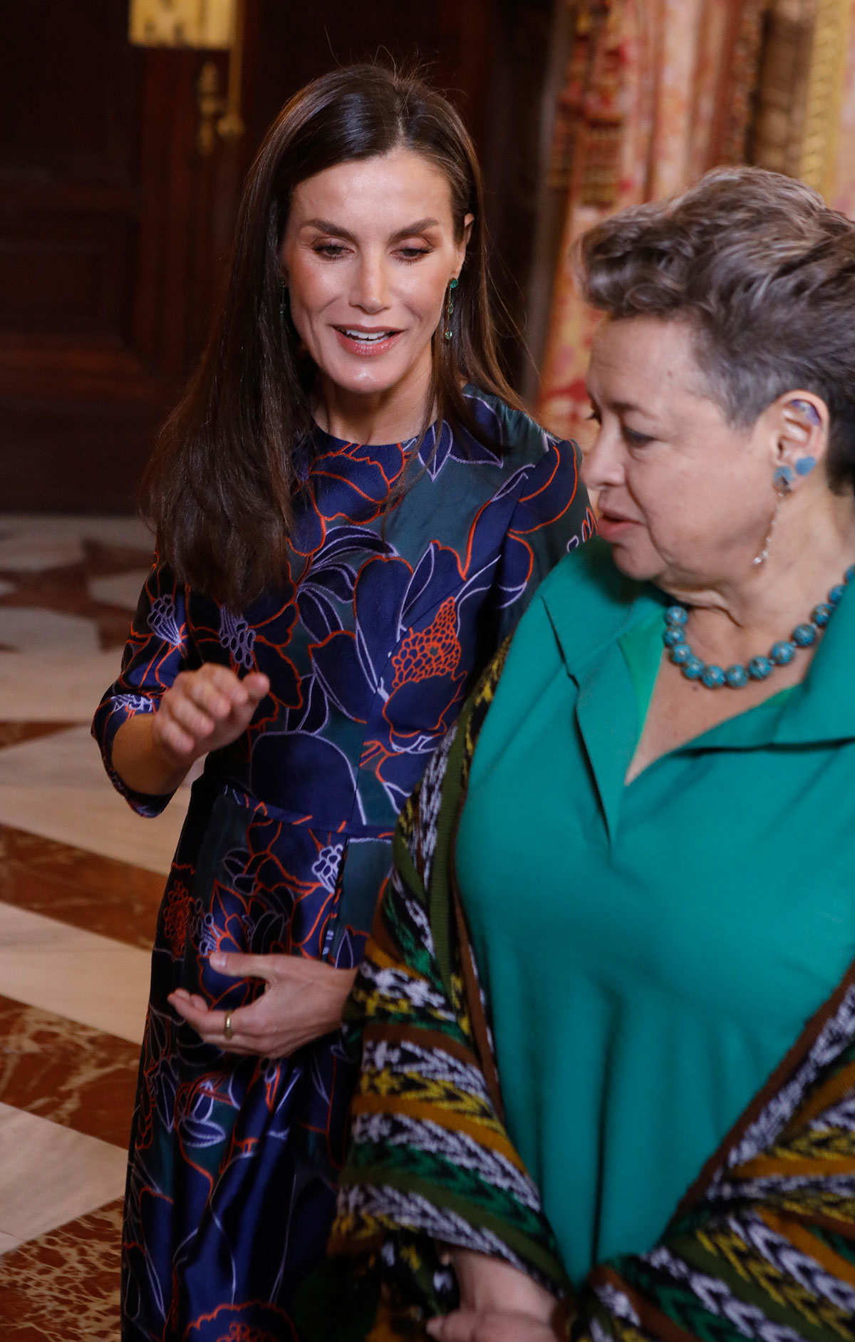 La Reina Letizia y la primera dama de Guatemala