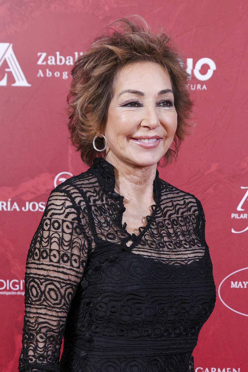 El maquillaje de Ana Rosa Quintana durante los Premios Fundación Zaballos 