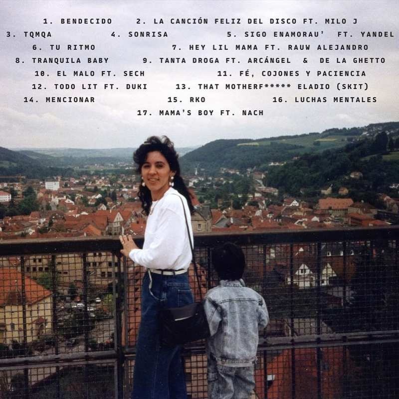 Caratula del disco 'Sol María', álbum dedicado a su madre