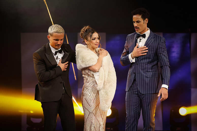Manuel, Lucía y Asraf en la final de 'GH DÚO'
