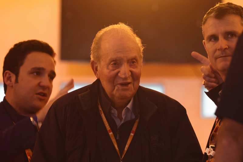 El Rey Juan Carlos en la Fórmula 1