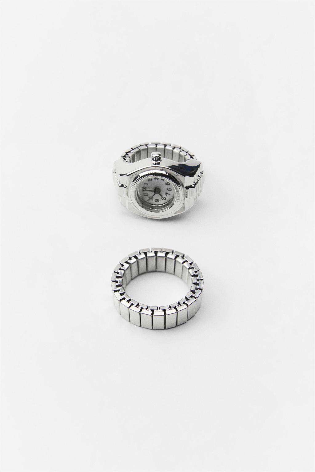 Pack anillos reloj de Zara 15,95 euros