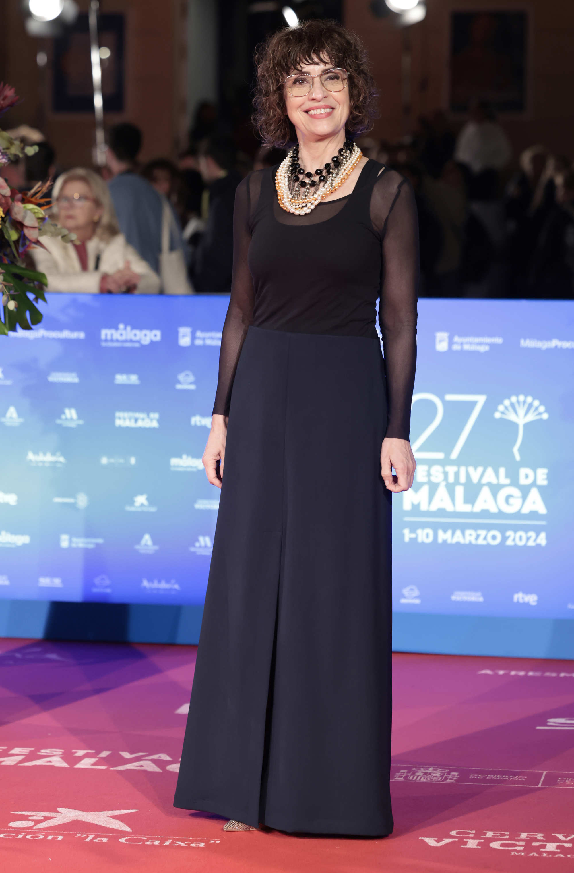 Adriana Ozores en el festival de cine de Málaga