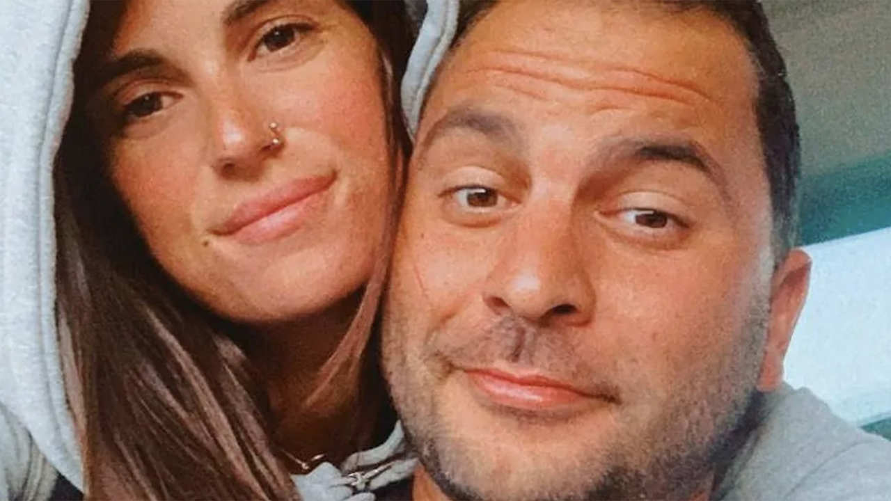 Antonio Tejado y su novia Samara en un selfie