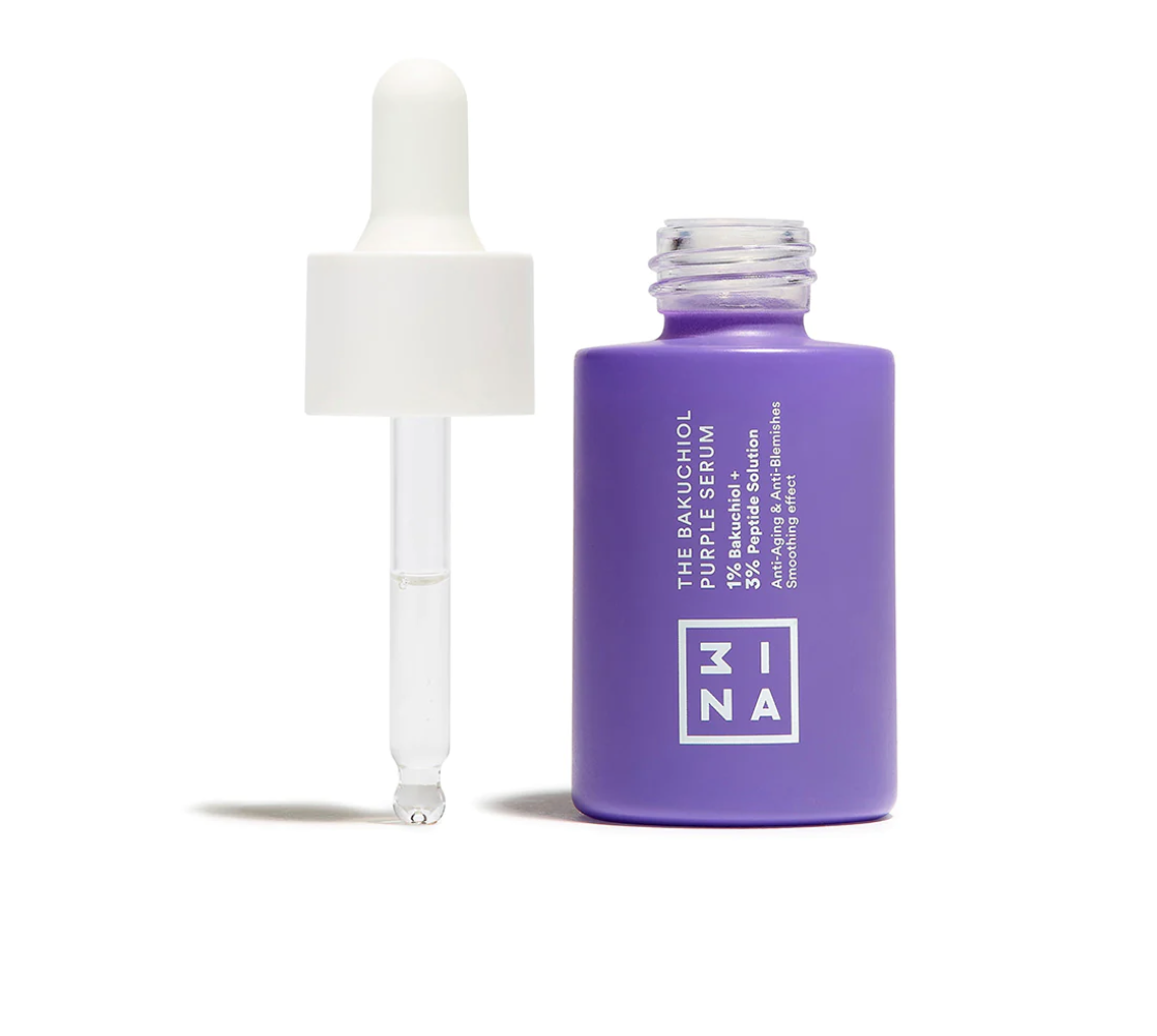 The bakuchiol purple serum de 3INA 26,95 euros