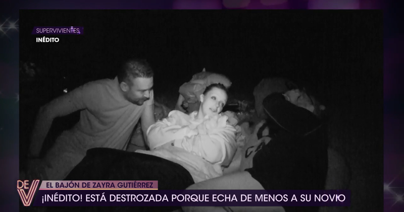 Kike Calleja y Carmen Borrego animan a Zayra en su primera noche en Honduras