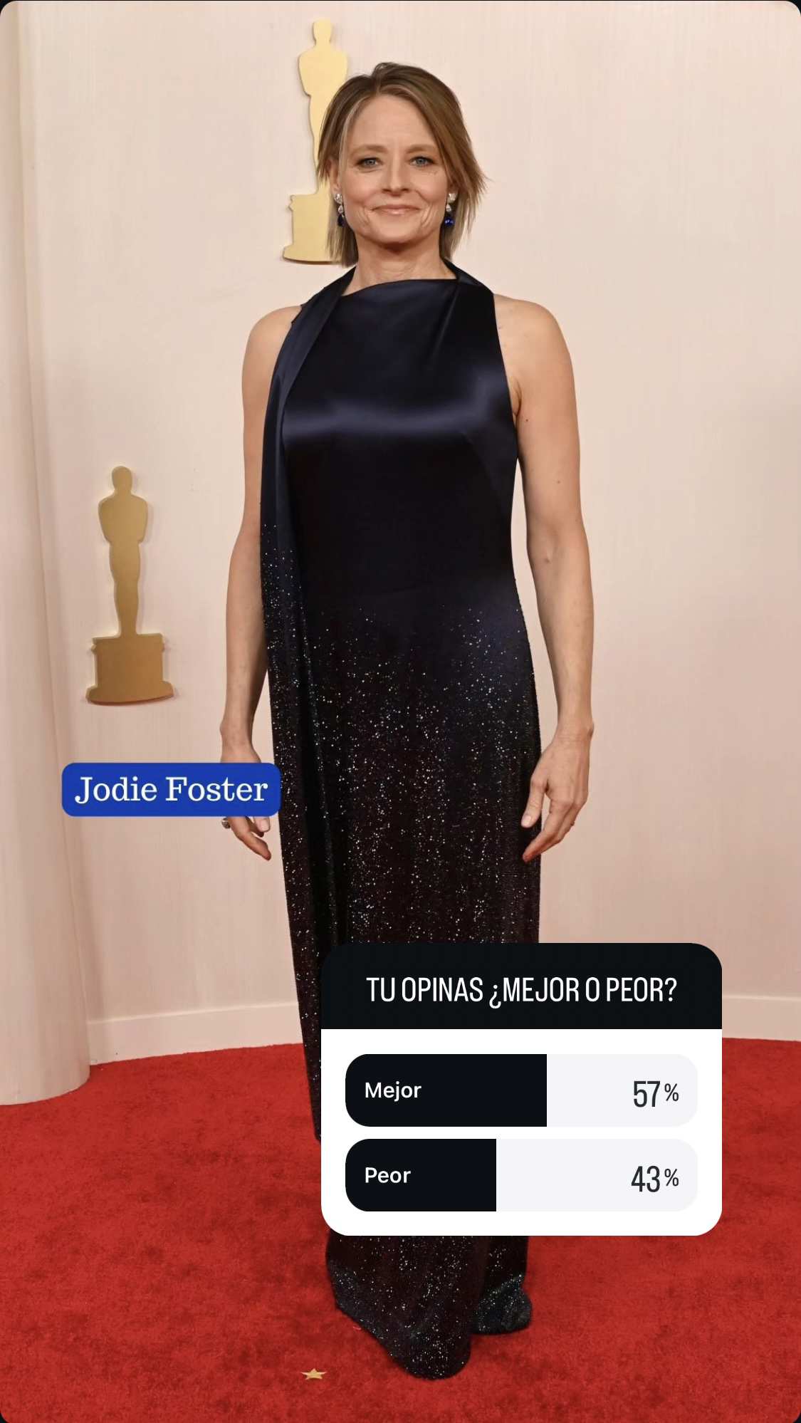 Jodie Foster Oscar 2024
