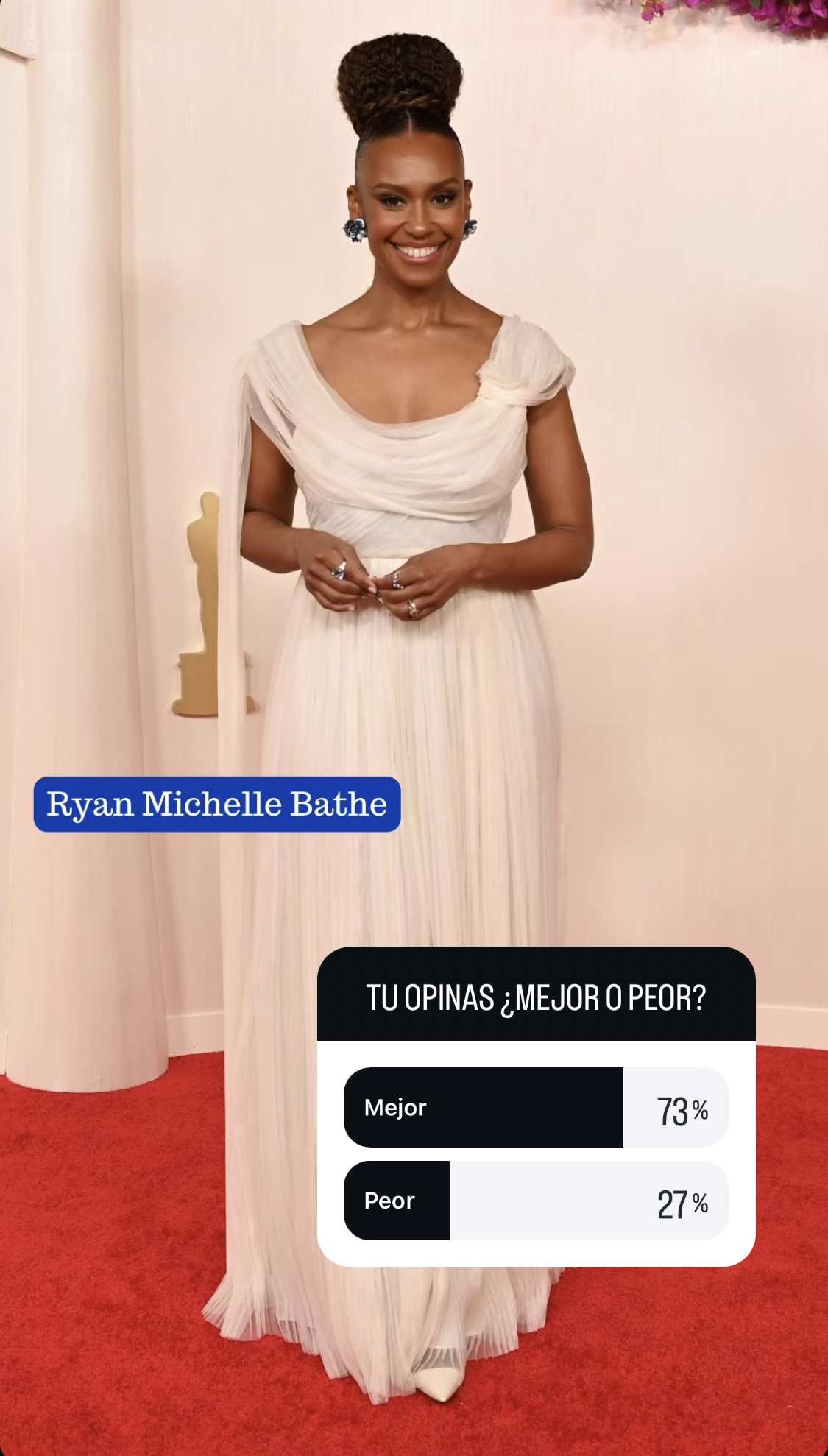 Ryan Michelle Bathe Oscar 2024