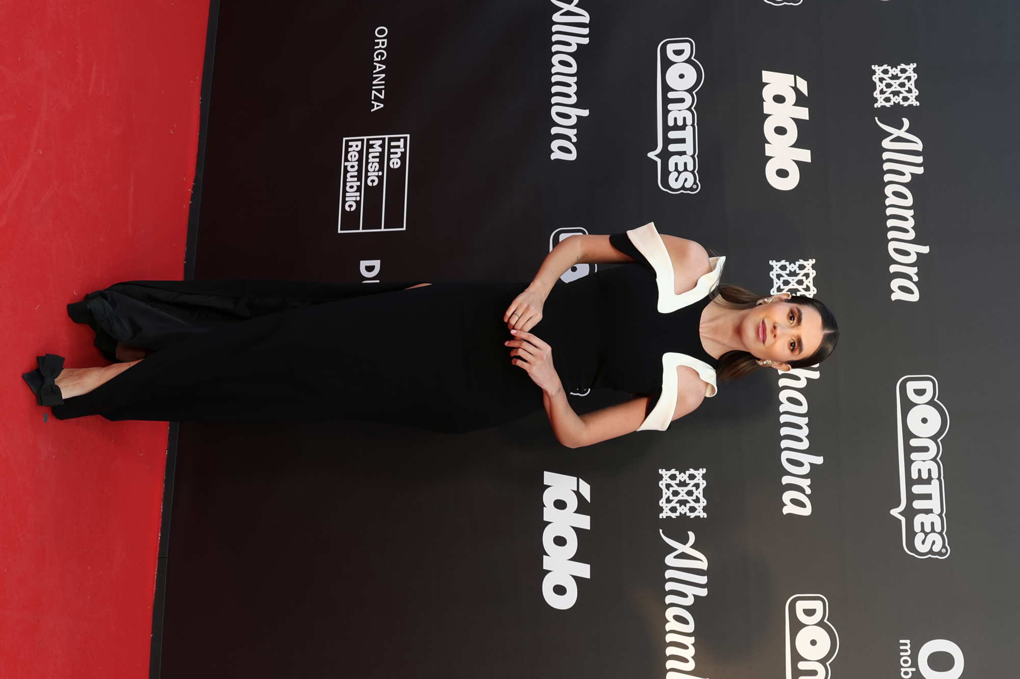 Mery Turiel en la alfombra roja de los premios Ídolo 2024