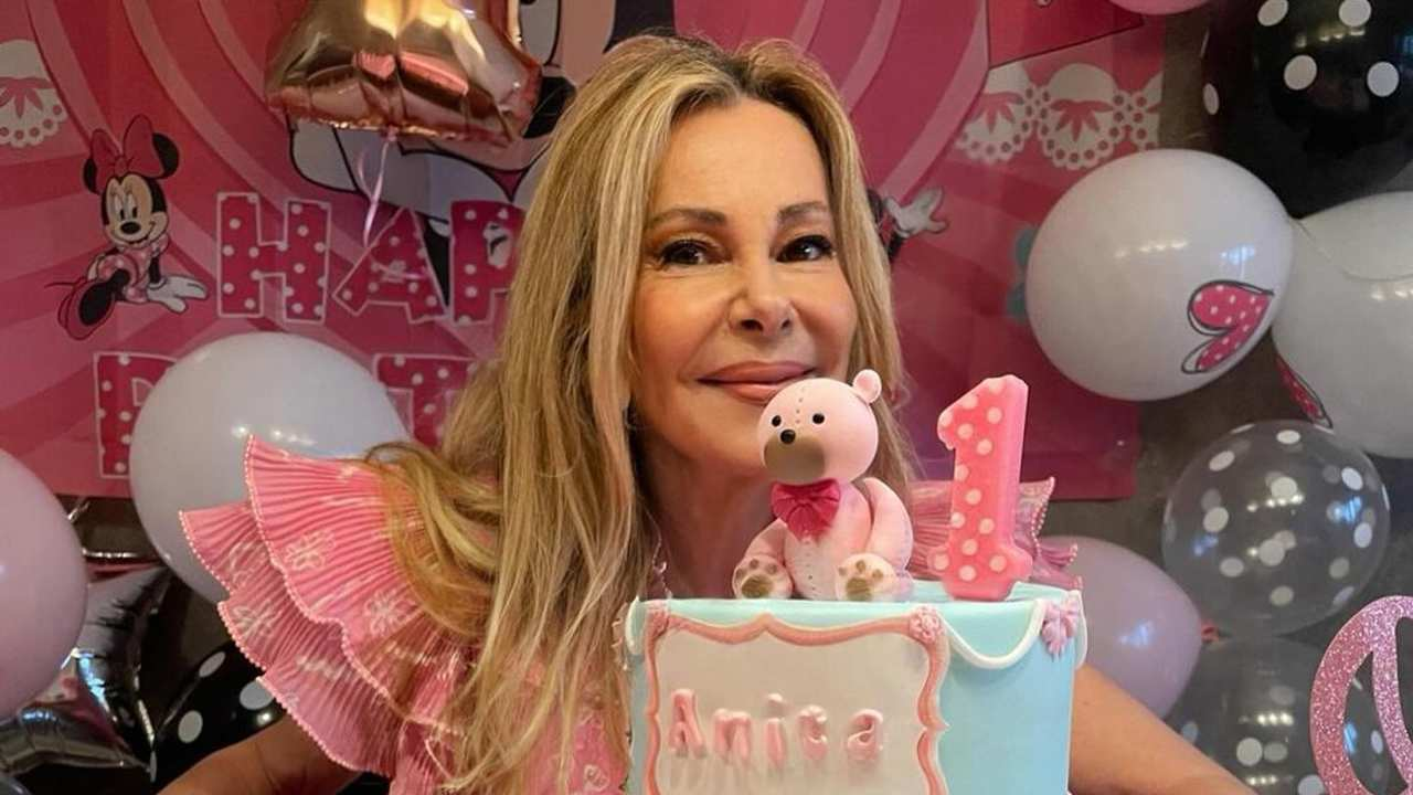 Ana Obregón celebra el primer cumpleaños de Ana Sandra