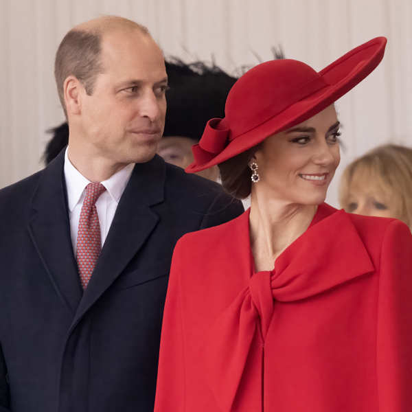 Kate Middleton y el Príncipe Guillermo en un evento institucional