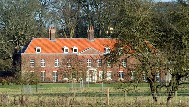 Anmer Hall, la casa de campo donde se encuentra Kate Middleton