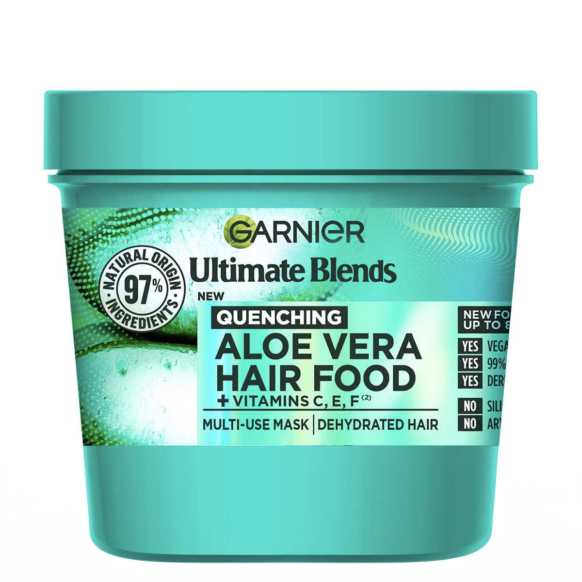 Garnier Ultimate Blends Hair Food Aloe Vera 3 in 1 Normal Hair Mask Treatment 390ml 12,95 euros