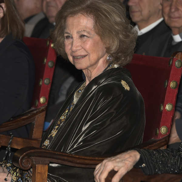 Doña Sofía, en un concierto benéfico en Mallorca