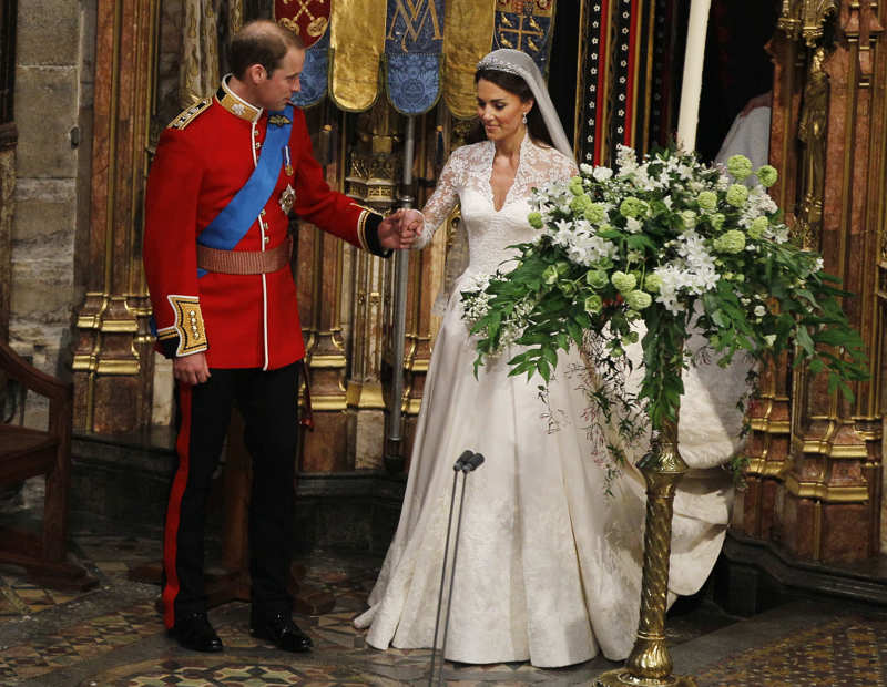Boda real de Kate Middleton y Guillermo de Inglaterra