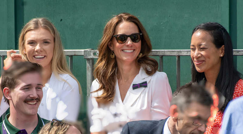 Katie Boulter y Anne Keothavong, amigas de Kate Middleton