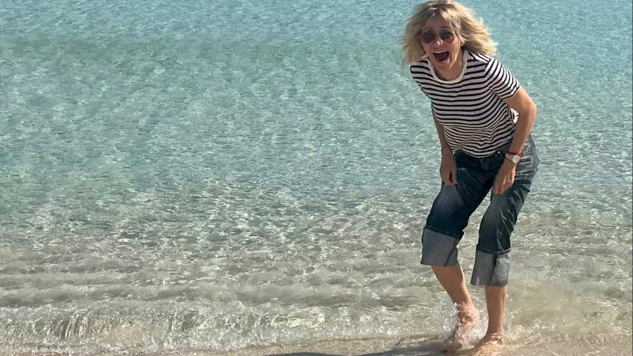 Susanna Griso, de vacaciones en Sicilia