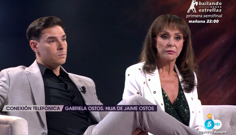 Jacobo Ostos y María Ángeles Grajal durante su entrevista en '¡De Viernes!'. 