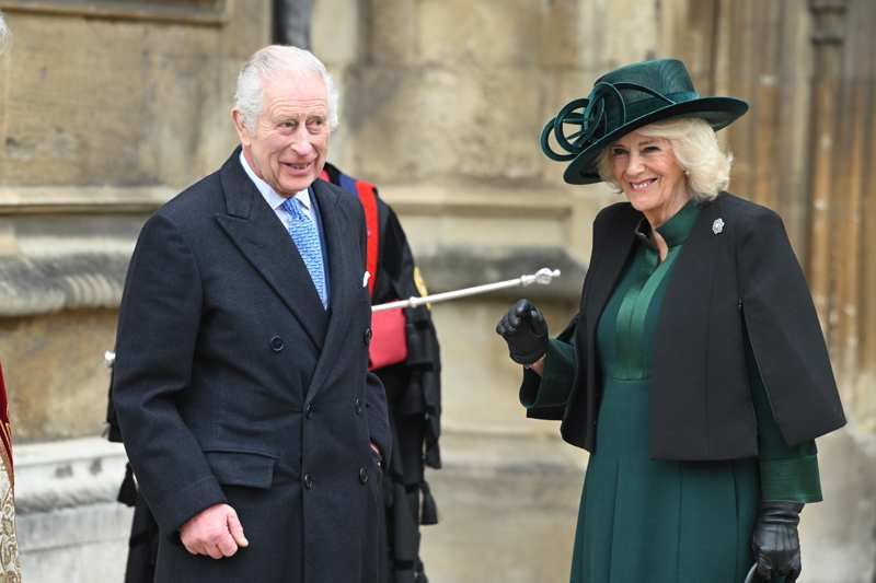 El rey Carlos III no ha querido faltar a la misa que tradicionalmente celebran los Windsor