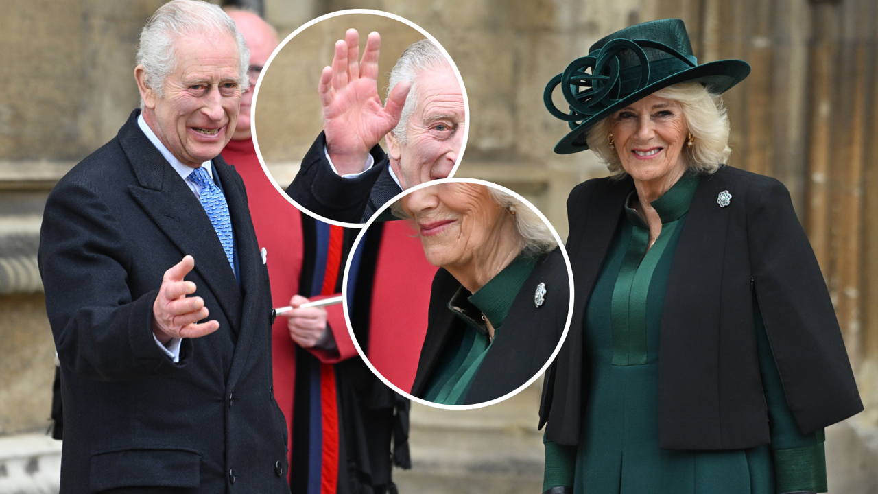 Los gestos del Rey Carlos III y la reina Camila a examen