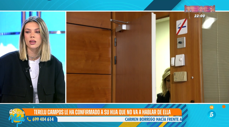 Alejandra Rubio reacciona a la entrevista de Carmen Borrego