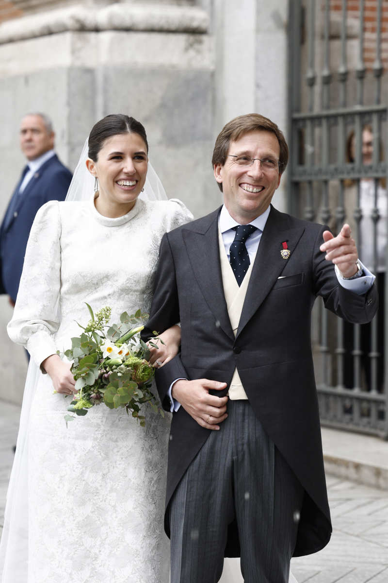 La boda de José Luis Martínez-Almeida y Teresa Urquijo. 