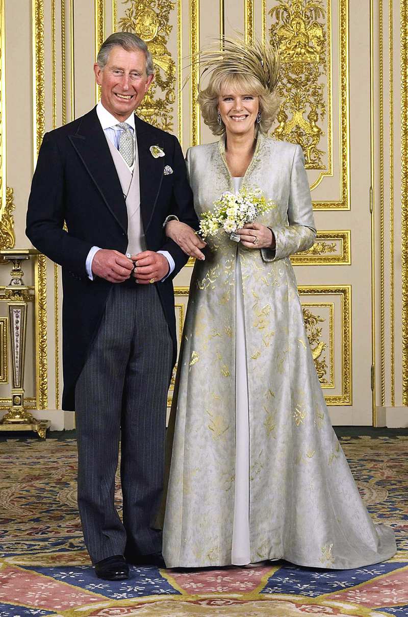 Carlos y Camilla, en su boda religiosa en Windsor