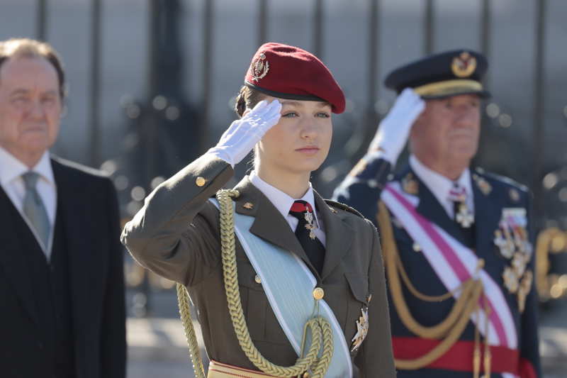 La princesa Leonor compagina su vida personal de chica joven con su formación militar