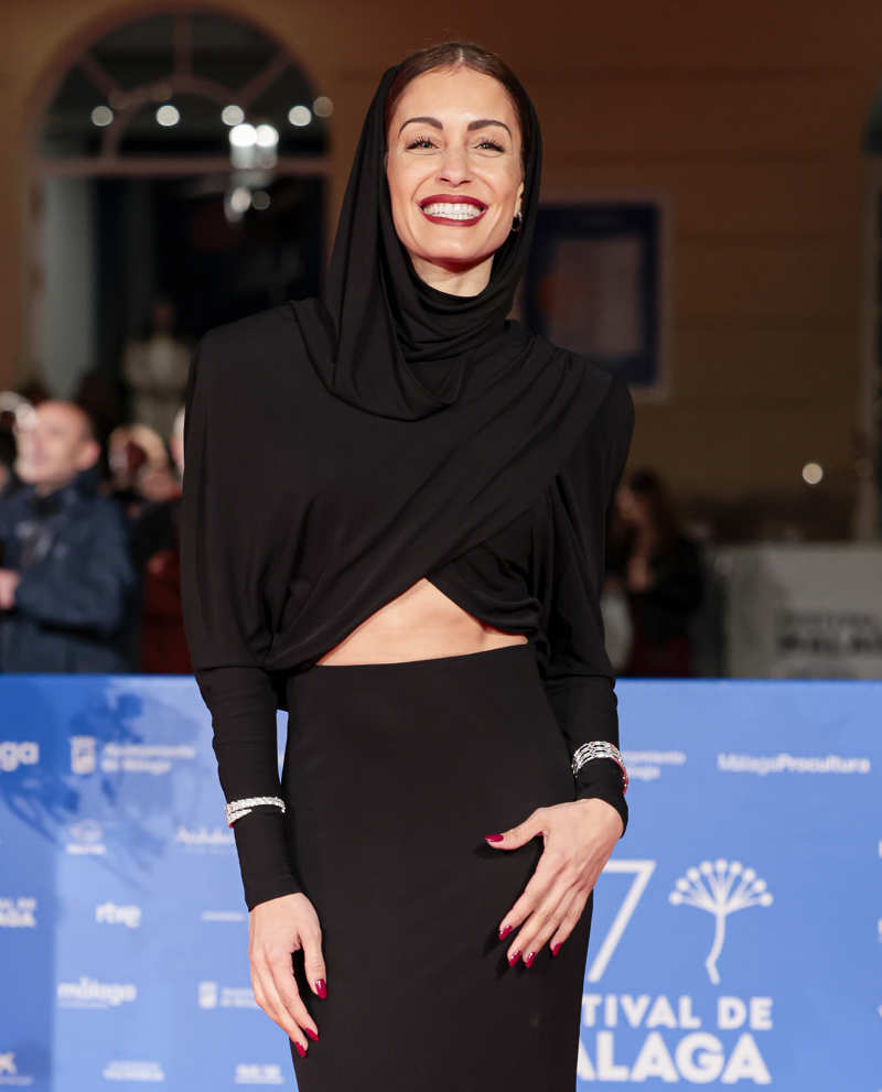 Hiba Abouk en el festival de cine de Málaga