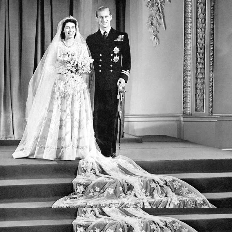 Isabel II y su marido, Felipe de Edimburgo, eran primos