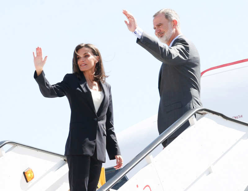 Los Reyes Felipe y Letizia rumbo a Países Bajos