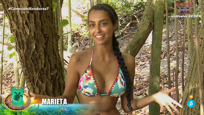 Marieta estaría ilusionándose con la idea de poder vivir otra historia de amor en una isla