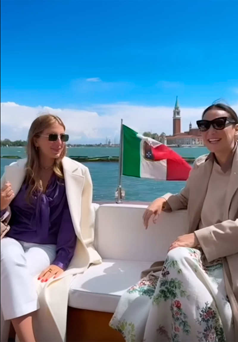 Tamara Falcó y Luis Bergel en Venecia.