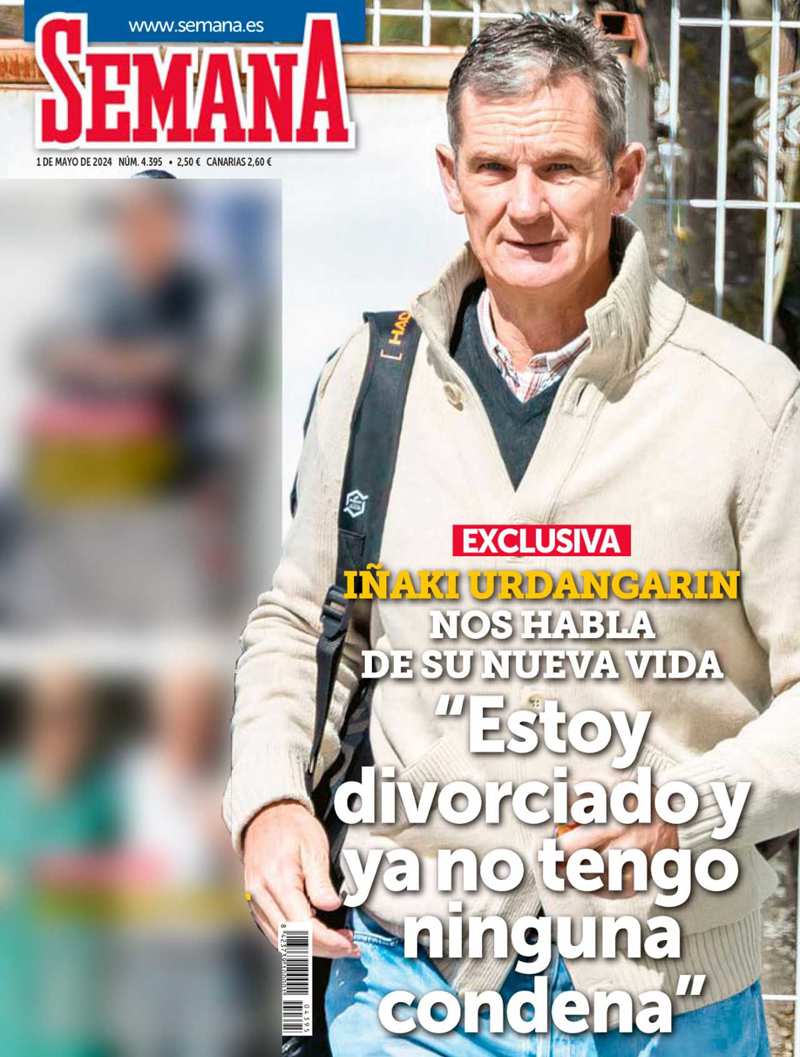 Iñaki Urdangarin y la portada de SEMANA: "Estoy divorciado y ya no tengo ninguna condena"