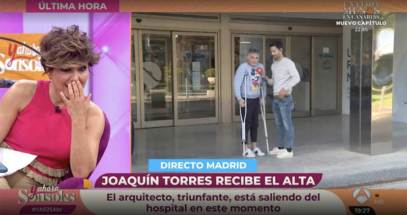 Joaquín Torres habla con Sonsoles Ónega