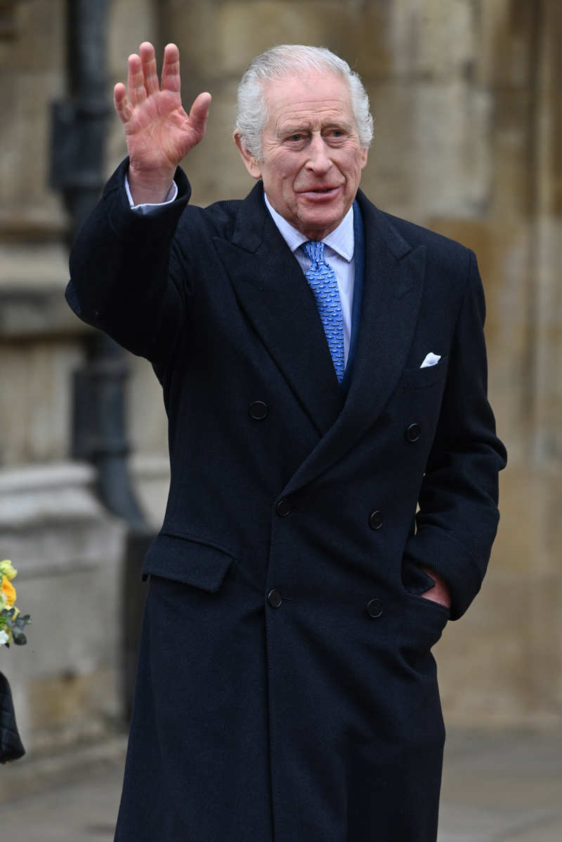 El Rey Carlos III, a las puertas de Windsor