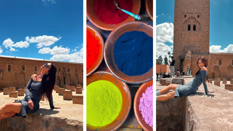 Elena Tablada se considera una absoluta enamorada de Marruecos y su cultura