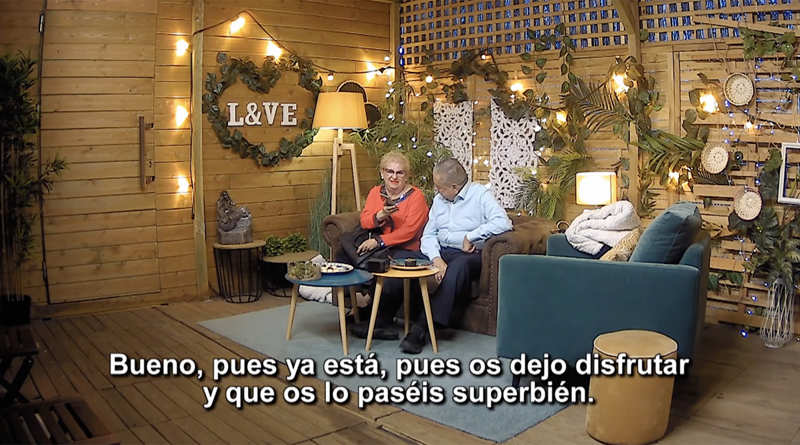 Nieves y José en 'First Dates'