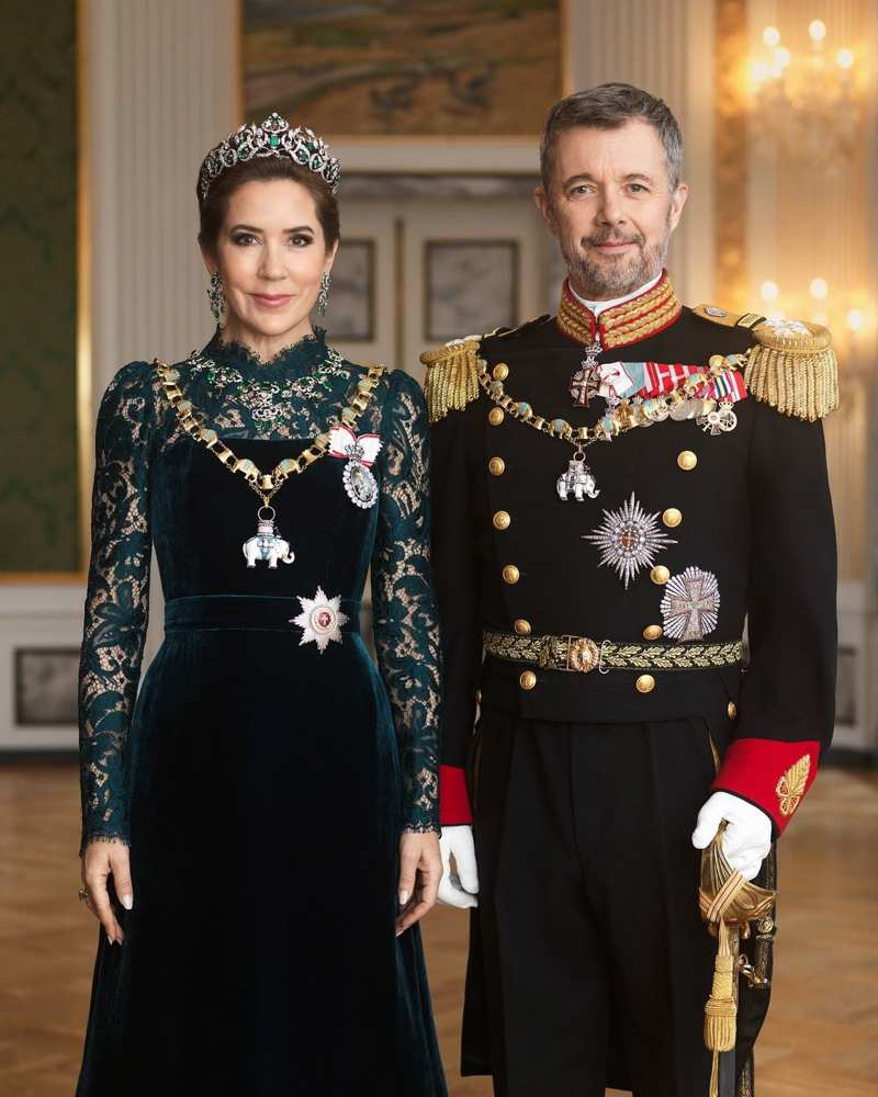 La foto oficial de Mary y Federico X de Dinamarca