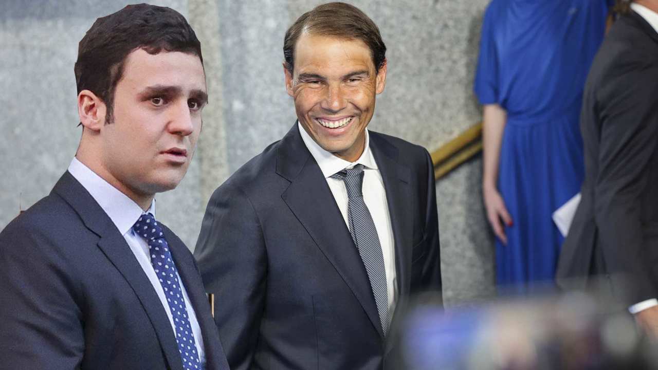 Rafa Nadal y Froilán, en un montaje de SEMANA