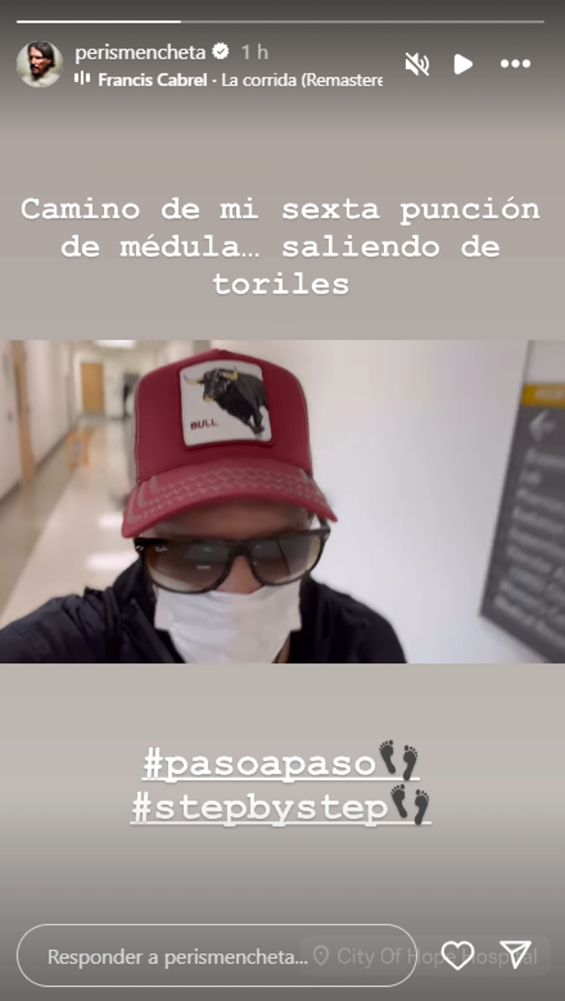 Sergio Peris-Mencheta, en su lucha contra el cáncer