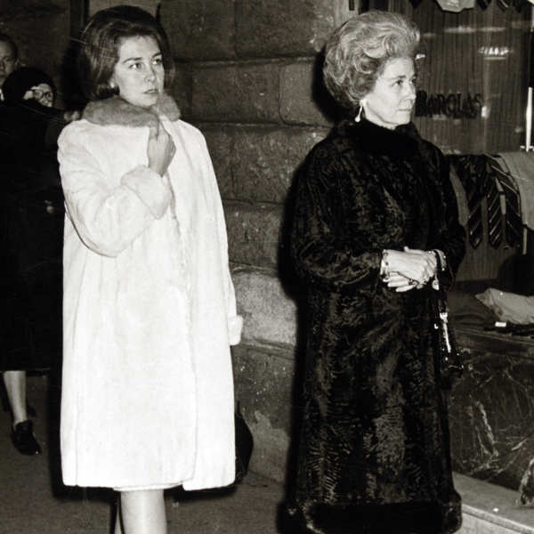 Doña Sofía y su madre, Federica de Grecia