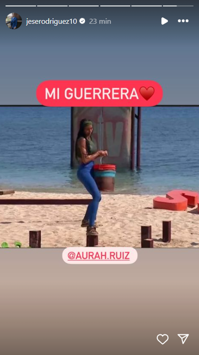 Jesé Rodríguez comparte un mensaje de apoyo a Aurah