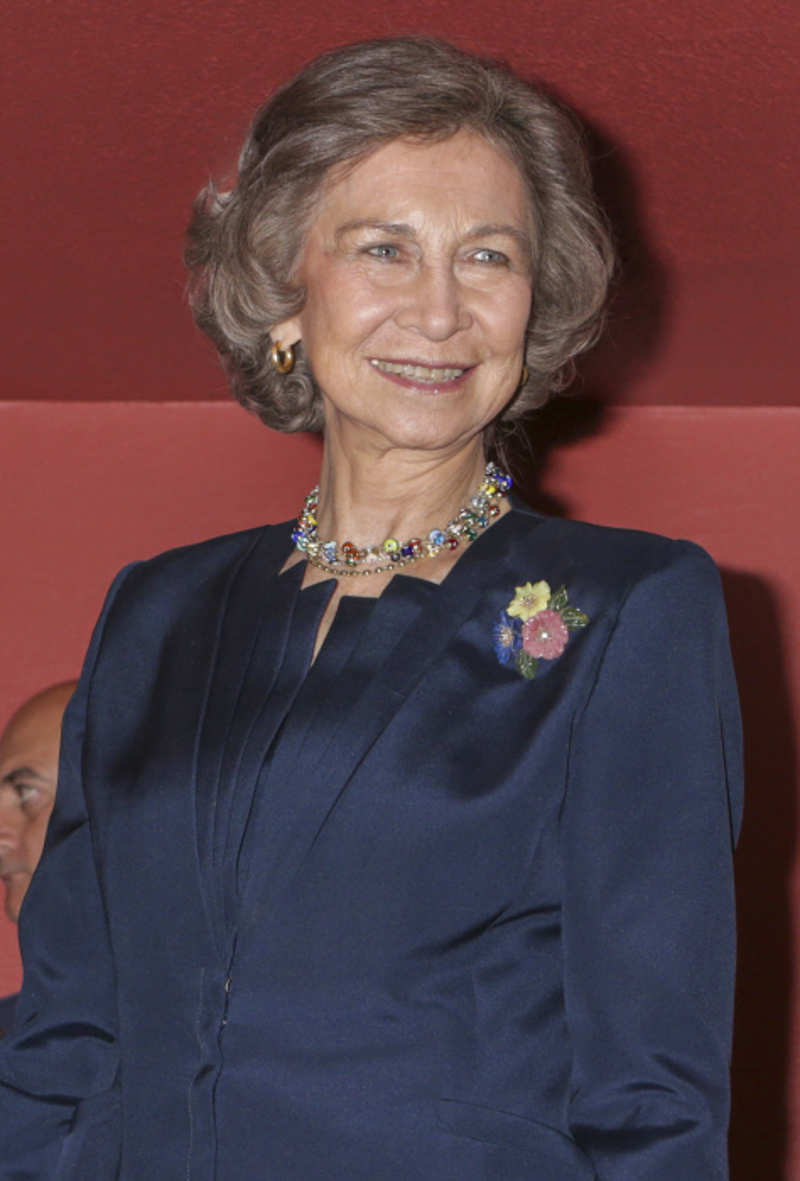 La Reina Sofía, en una foto de archivo en el año 2016