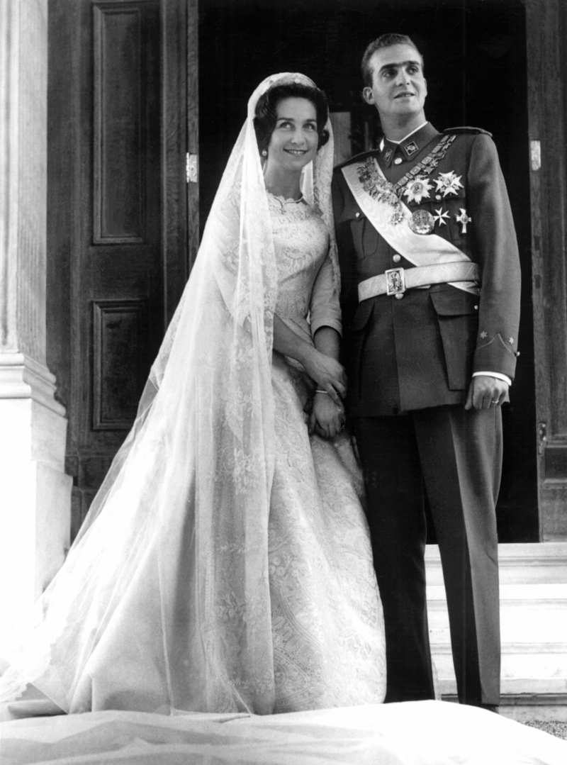 Los Reyes eméritos, Juan Carlos y Sofía, el día de su boda