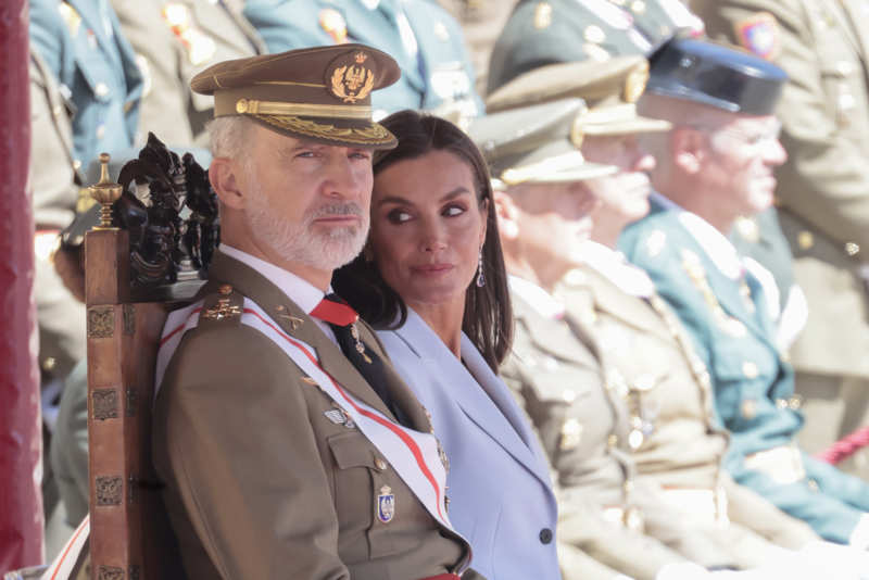 El papel en segundo plano de la Reina Letizia ha dado mucho de que hablar a la prensa extranjera